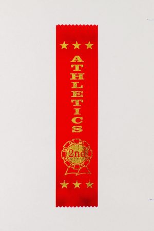 athletics second place ribbons